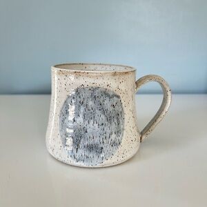 hand thrown pottery mug